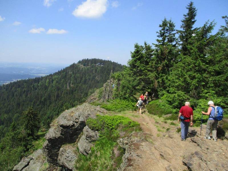 Wandern Bayerischen Wald